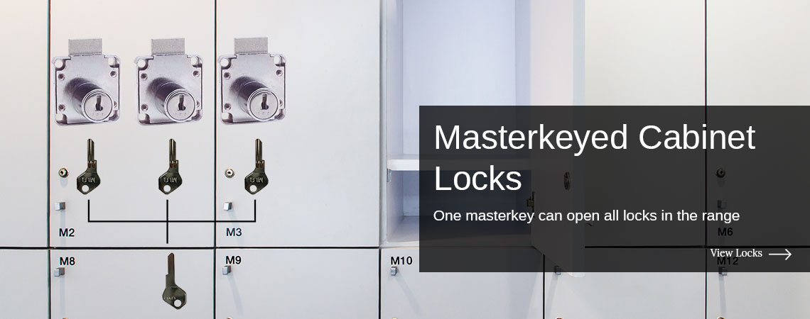 Masterkeyed Cabinet Locks