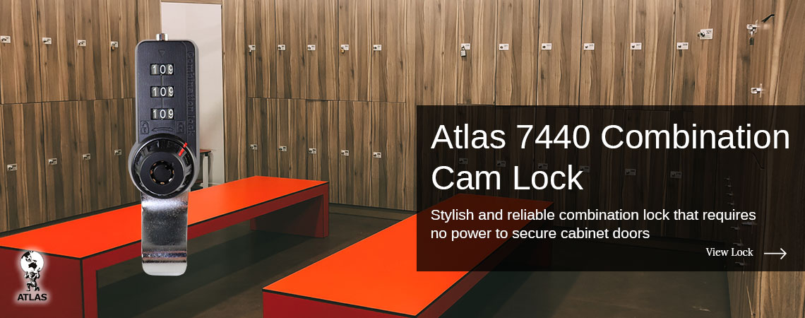 Atlas 7440 Combination Cam Lock