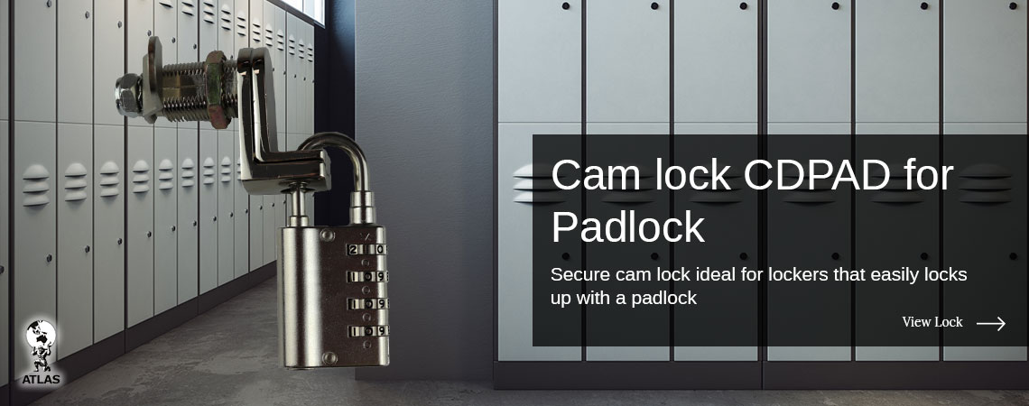 Padlockable Cam Lock CDPAD