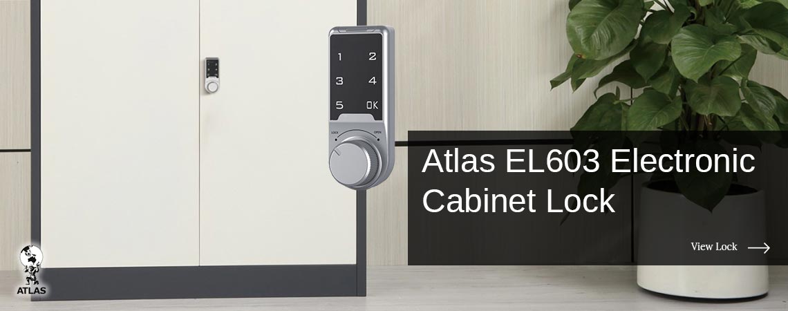 Atlas EL603 Electronic Cabinet Lock.